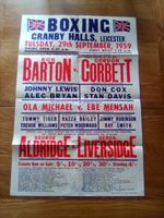 Boxing Handbill