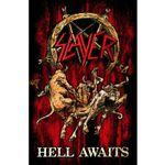 Slayer 'Hell Awaits' Printed Flag - NEW OFFICIAL textile poster