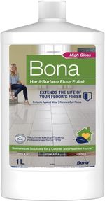Bona Stone, Tile and Laminate Floor Polish - 1L 1 l (Pack of 1), Gloss