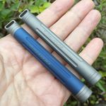 Titanium Alloy Waterproof Case Container Toothpick Pill Holder Box Long Bottle