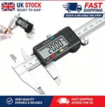 Digital Vernier Caliper 150mm 6 Inch LCD Stainless Steel Measuring Gauge UK Tool