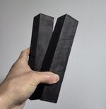 African Blackwood Ebony Lumber Timber Knife Scale/Tool Handle Turning Wood Blank