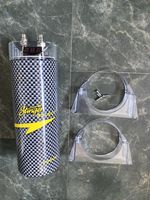 STINGER 5 FARAD DIGITAL CAR AUDIO CAPACITOR SSCAP5M  CARBON FIBRE AFFECT v