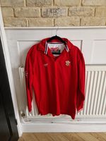Wales Men's Rugby Union Cotton Traders Classic Jersey Size UK Large