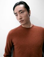 Marks & Spencer Mens Maple Cashmere Round neck Long sleeved Jumper - M&S