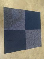 Quality Carpet Tiles 5m2 Box - Commercial Domestic - MIXED BLUE CHECKERED