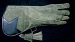 Falconry, Owl & Eagle Right Hand Side Glove 3 Layer Lime Green Suede Leather 16"