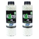 ASG Airsoft Alpha Blaster PLA Green Tracer BBs 0.28g 3300 2 X Bottle Pellets 6mm
