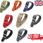 Nato Watch Strap Nylon Band Military Army Diver G10 MOD | 18mm 20mm 22 mm UK