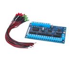 BLOCKsignalling PPI4 Points Position Indicator + Wired 5mm LEDs Red & Green