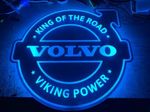 Volvo 3D Mirror Led Board on back wall  Multicolour   24v/ 12v / USB