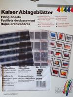 KAISER 2610 PACK 25 SHEETS 120 620 FILM NEGATIVE STORAGE FILING PAGES GLASSINE