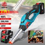 For Makita 18V Li-ion Cordless Heat Gun 400W Electric Hot Air Gun 800℃ 2 Battery