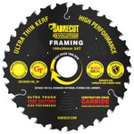 SabreCut 190mm x 30mm 24T Professional Thin Kerf Framing Circular Saw Blade