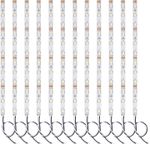12 PCS 200Mm 12V - 18V Pre Wired Strip, 2835 SMD LED Model Railway LED Lighting,