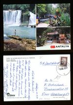 1989 Turkey Antalya multiview postcard