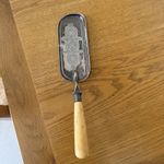 Antique Victorian sterling Silver Crumb Scoop Ornate 19th century Birmingham