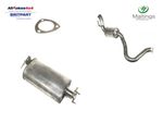 TDCI EXHAUST SYSTEM LR066089 LR066423 MIDDLE + REAR FITS - 2.2 + 2.4 DEFENDER 90