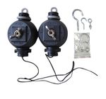 YoYo Hanger Rollers 1 Pair Grow Light Reflector Easy Adjust