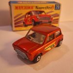 superfast 29 Bronze Racing Mini Box  good model  apart from 2 tiny paint chips  
