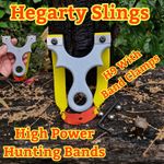 CATAPULT/SLINGSHOT , H9 ,  BAND CLAMPS ,HEGARTY SLINGS ,GREY