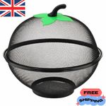 Fruit Fly Proof Fruit Bowl, Large Capacity Mesh Fruit Basket with Lid Cover Hot