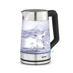 GEEPAS 3000W Electric Jug Kettle Cordless 1.7L Blue LED Illuminating Glass