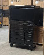 US PRO 42"  2 PC HEAVY DUTY HUTCH TOOL CHEST BOX CABINET finance option