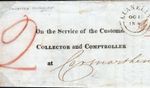 GB WALES Historic Postal Letter Contents CONVICTED SMUGGLERS Customs 1846 H177