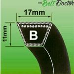 B Section V Belt B25–B85 17mm x 11mm Drive Belt Linmax
