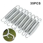 Pack of 35 Pcs Trampoline Springs 5.5" Galvanized Heavy Duty Quality Replacement