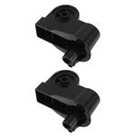2Pcs Hardwearing Fan Steering Mechanism Plastic Connectors Floor Fan Parts