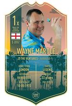 Wayne Mardle Small Signed Ultimate Card INC FREE P&P TO UK ONLY