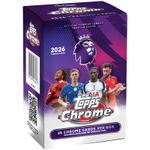 2026 Topps Chrome Premier League Soccer - Factory Sealed - Value Box
