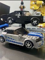 Custom LEGO Speed Champions Double Car Display Stand
