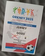 Jersey v Gozo ~ Orkney Island Games 2025 ~ 14/7/2025