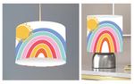 BRIGHT RAINBOW choose from Ceiling Light Shade, Touch Lamp or Bundle