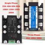 Single / Three Phase SSR Full Isolated Intelligent AC Voltage Regulator 25A~200A
