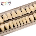 Dental Denture Resin False Teeth Upper Lower Temporary Crowns Replacement Kit