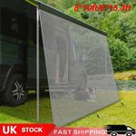 RV Awning Sun Shade Screen Sunshade Mesh Sunscreen Motorhome Camper UV