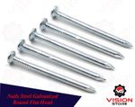 Nails Steel Galvanized Round Flat Head Nails General Purpose 20mm - 175mm