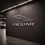 Jaguar 80cm Aluminum Logo Name Car Garage WALL SIGN Shed PROMO