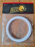 New Old Stock Bass Drum 'O' Ring In White. 5 Inch Diameter.