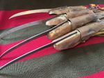 Freddy Nightmare Handmade Prop Glove – Collector Display, Non-Sharp Blades