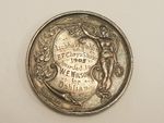 Antique 1905 Hallmarked Silver Horticultural Awarded Medal - 20.65g