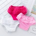 Newborn Ruffle Shorts Bloomers Skirts Baby Girls Pants Layers PP Diaper Cover