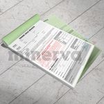 A4 x1 Trade Car Vehicle Sales Invoice Receipt Pad - Motor Trade Sale No Warranty