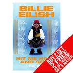 BILLIE EILISH 2024 TOUR POSTERS ART PRINT A4 A3 SIZE  - BUY 2 GET ANY 2 FREE