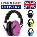 Kids Child Baby Ear Defenders Earmuffs Ear Hearing Protection Noise Reduction UK