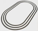 OO Gauge HORNBY Nickel Silver Track Ovals 1st-3rd Radius R601 R605 R607 R609